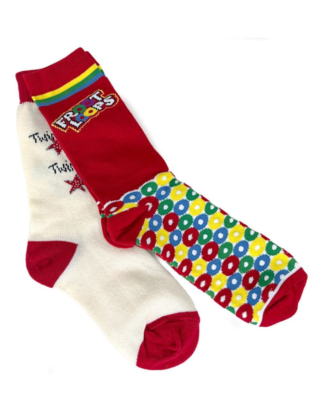 Froot Loops and Stars Novelty Socks - 2